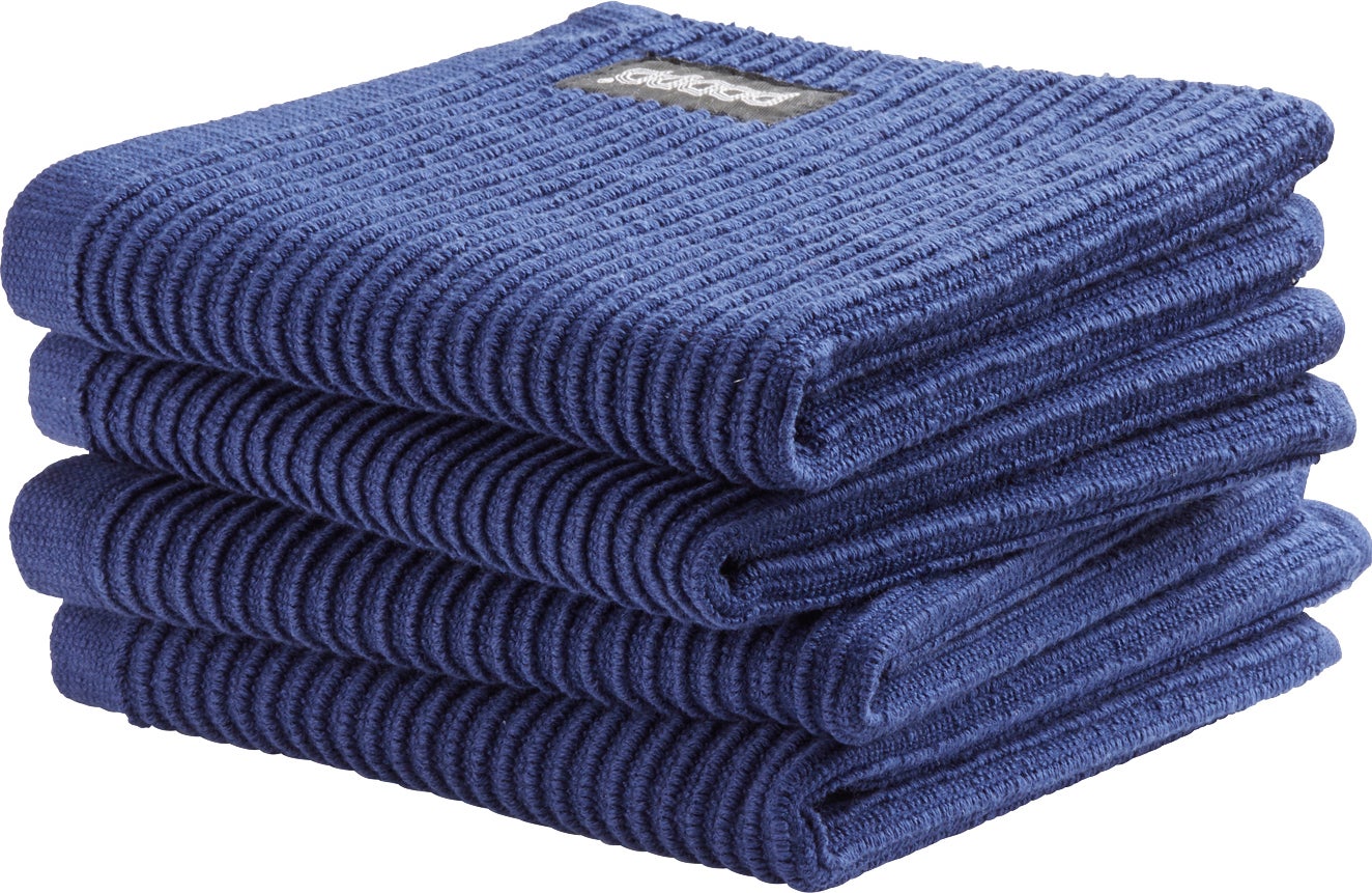 DDDDD vaatdoek Basic Clean donker blauw 30 x 30 cm