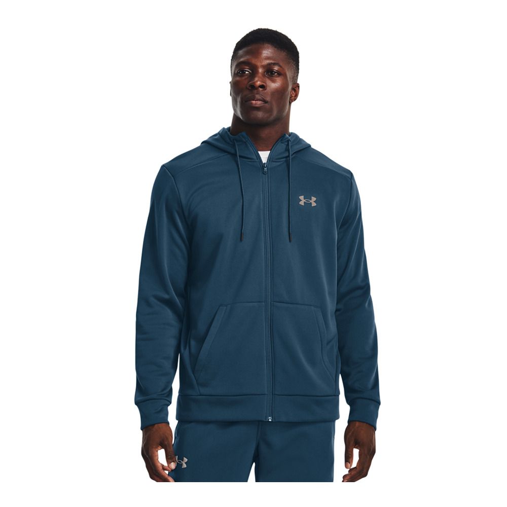 Under Armour ARMOUR FLEECE FZ - Sweat Homme blue