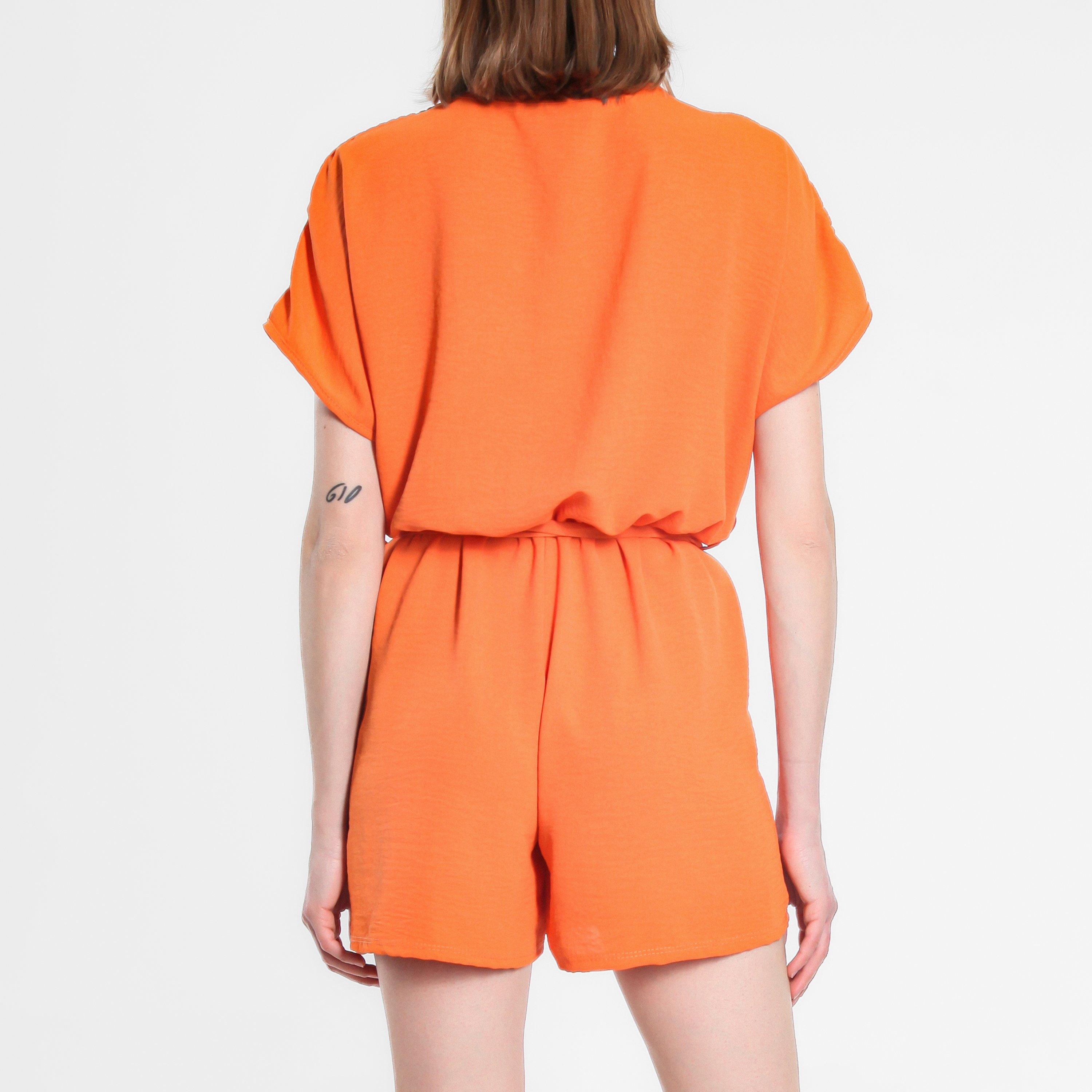 Be You BY Pleated Wrap Playsuit Womens