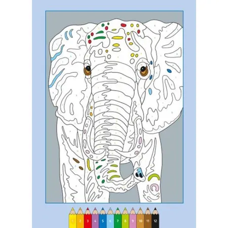 Ravensburger Malen nach Zahlen: Wilde Tiere - H20