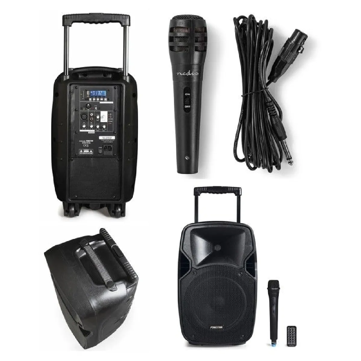 FONESTAR Enceinte Karaoke PRO