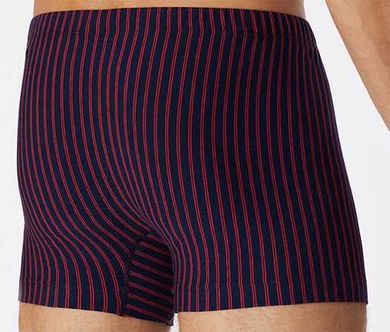 SCHIESSER Shorts mit Bio-Baumwolle, rot