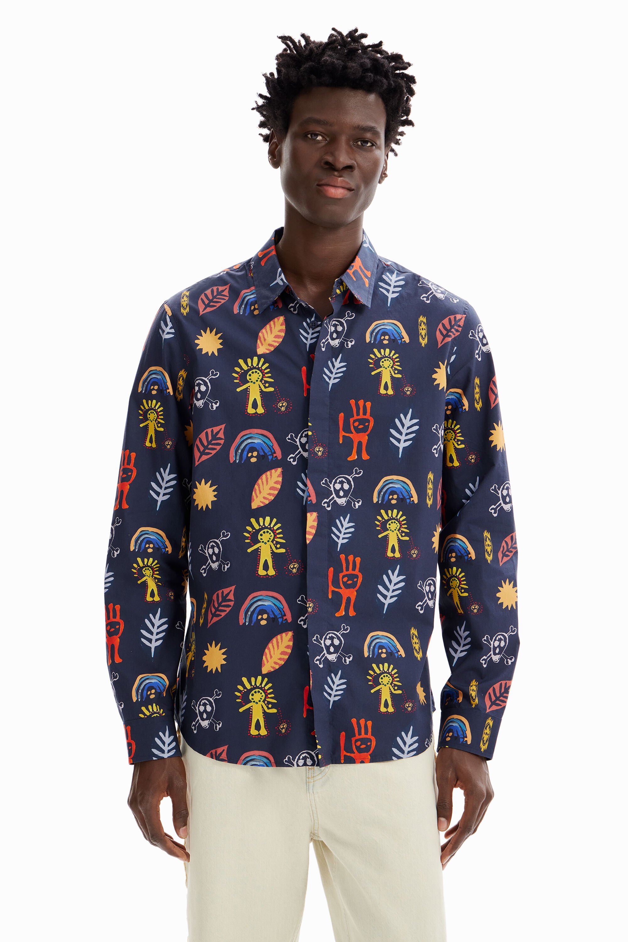 Chemise popeline arty