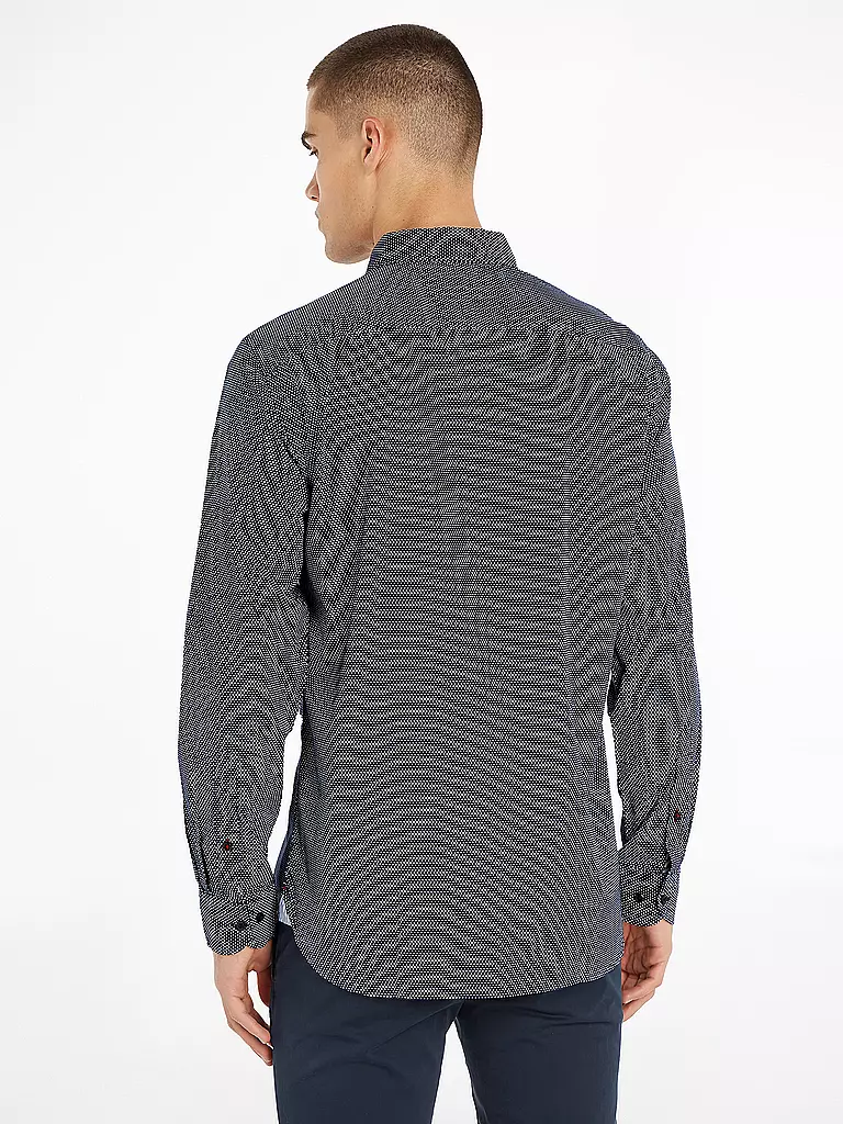 TOMMY HILFIGER Hemd Regular Fit blau