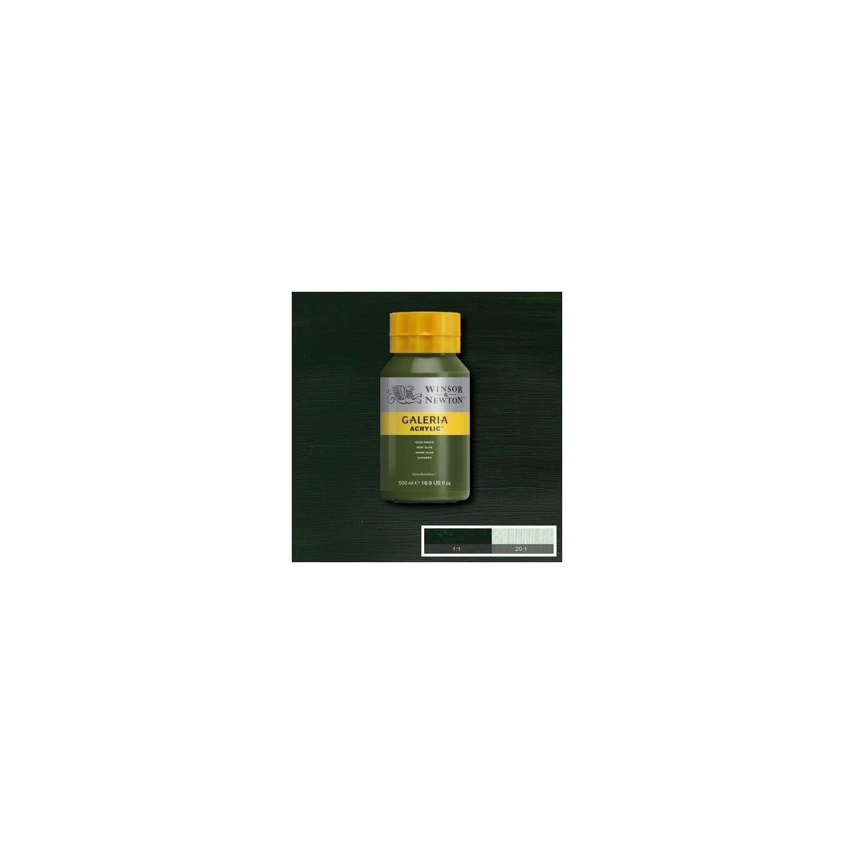 Galeria Acrylic 500Ml Olive Green 447