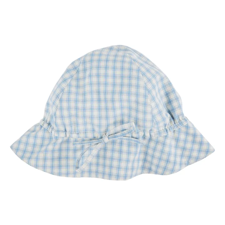Emile et Ida Chapeau Carreaux | Bleu ciel