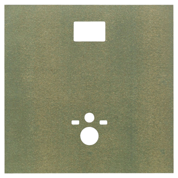 Toiletplaat vochtwerend 125x124 cm 18 mm V313