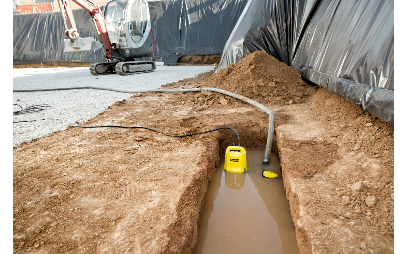 Kärcher Tauchpumpe SP 16.000 Dual mit 2-in-1-Funktion für Schmutzwasser 16000 Liter/Stunde