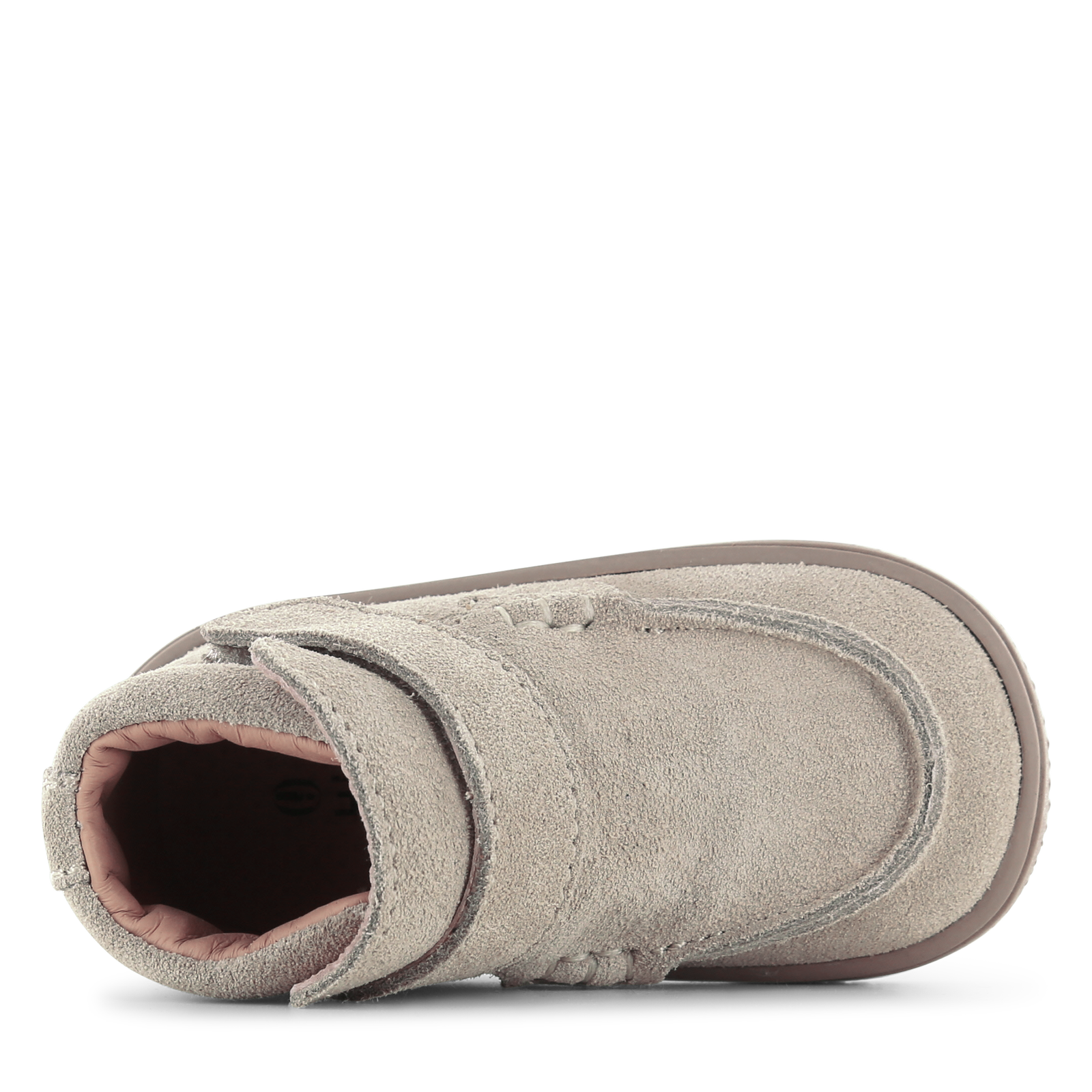 Shoesme taupe sneakertje Suède | Uni schoenen
