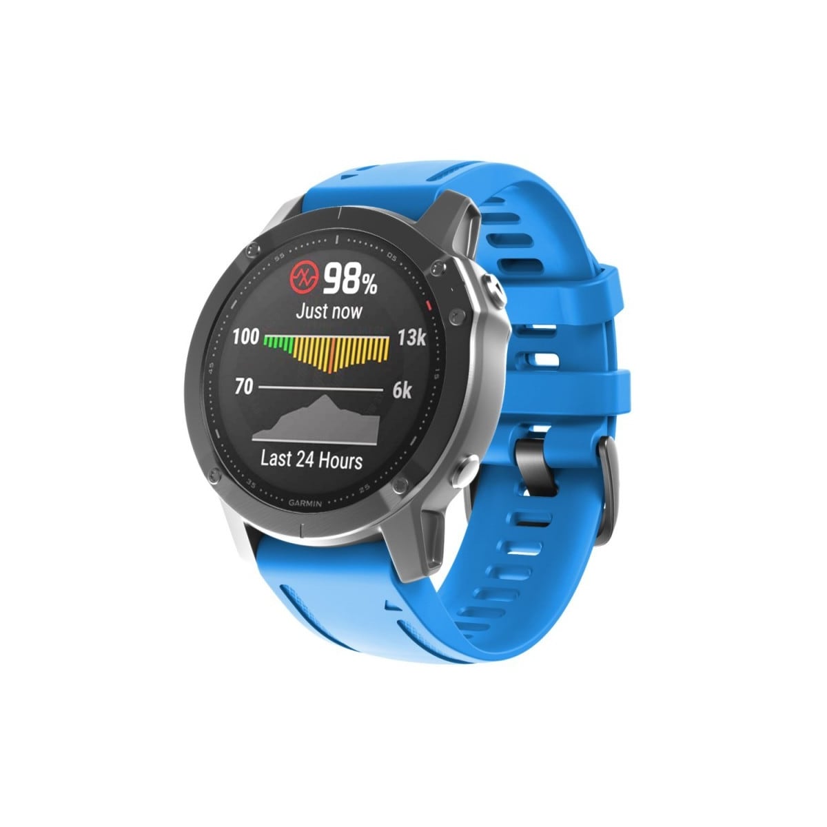 Sport armbånd Garmin Fenix 6S - Lyseblå