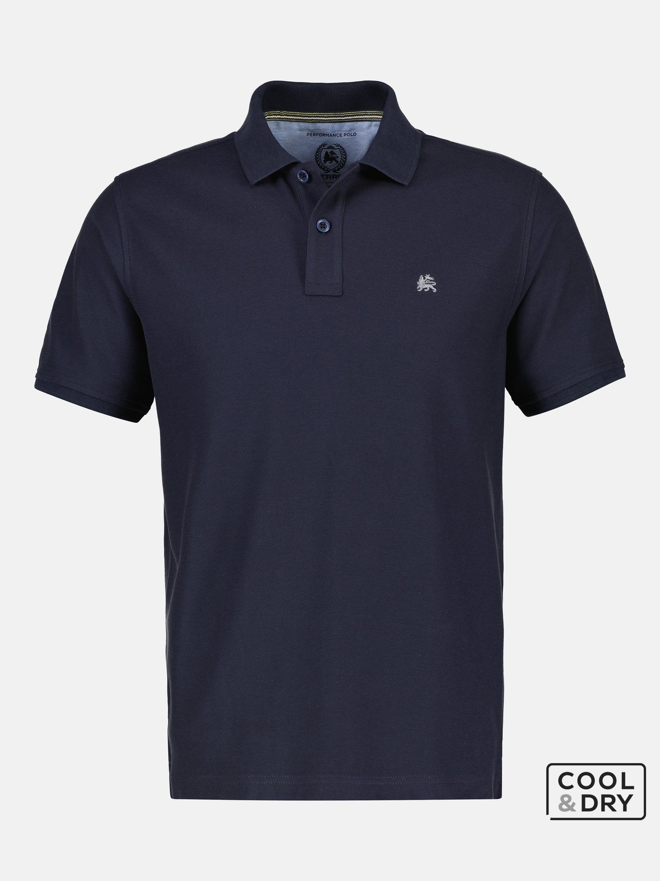 Klassisches Poloshirt für Herren in *Cool & Dry* Piquéqualität