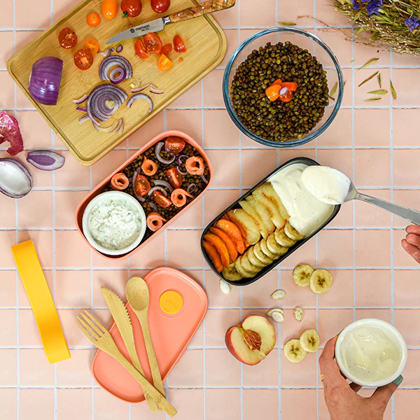 Lunch Box basics To Go corail 1 L Lékué