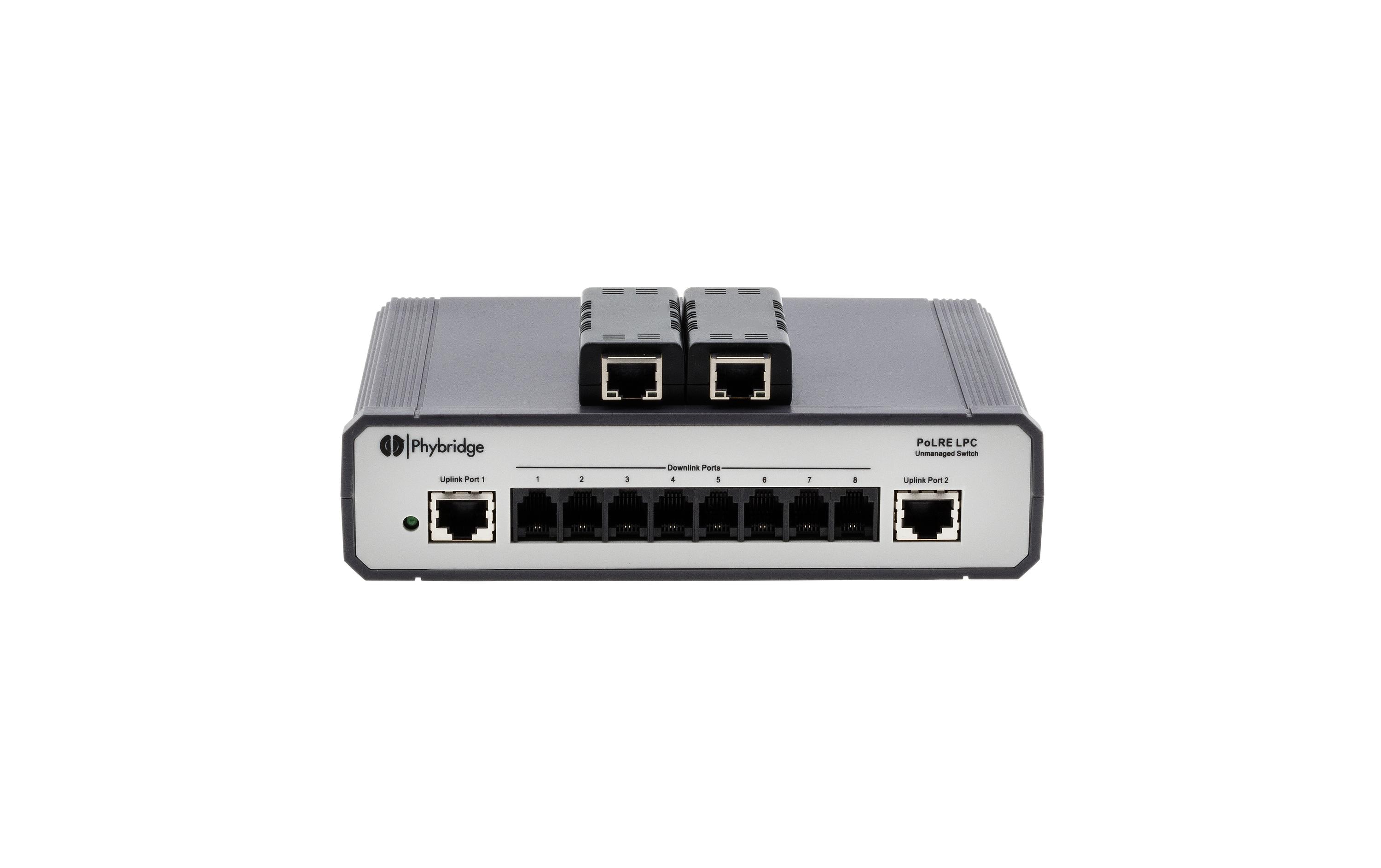 NVT PoLRE LPC Switch (mit 2 Adaptern)<br>NVT PoLRE LPC Switch (mit 2 Adaptern)