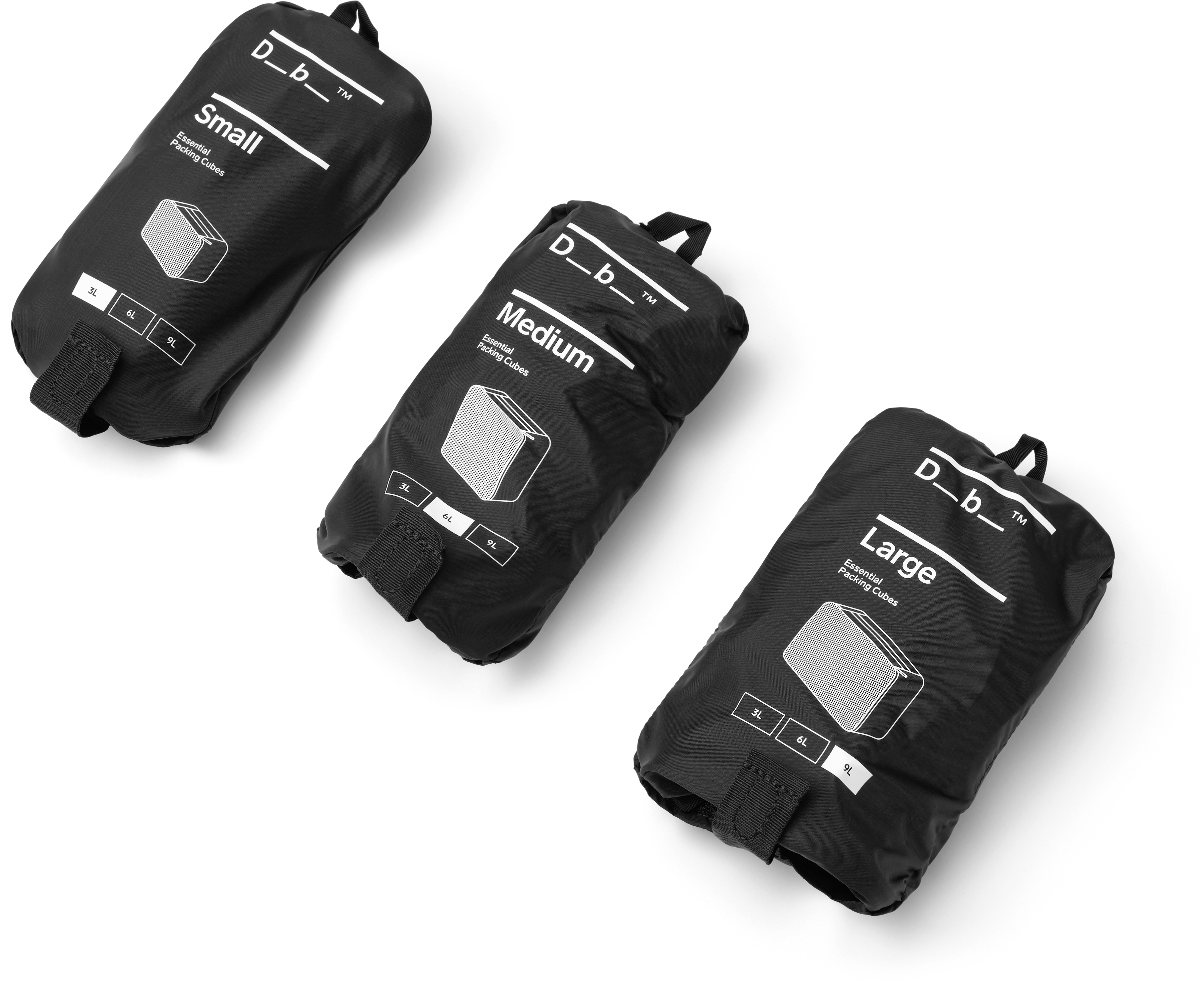Essential Packing Cube Black Out - Small