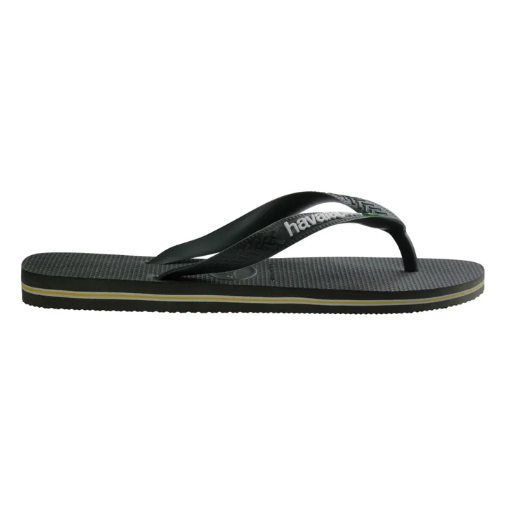 Havaianas Tongs Brasil Logo | Vert olive