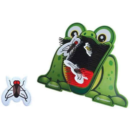 Schildkröt Füttere den Frosch
