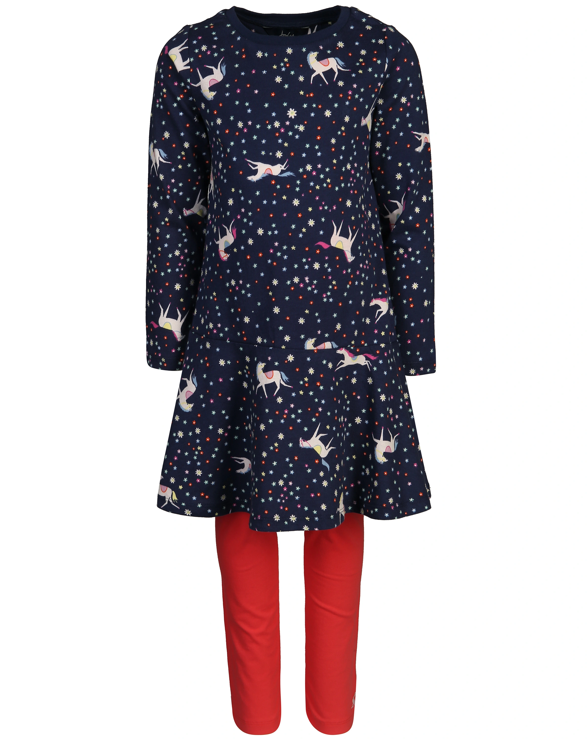 Langarmkleid IONA - HORSE mit Leggings in navy