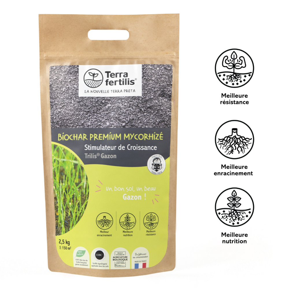 Fertilisant gazon à base de mycorhizes - 2,5 kg