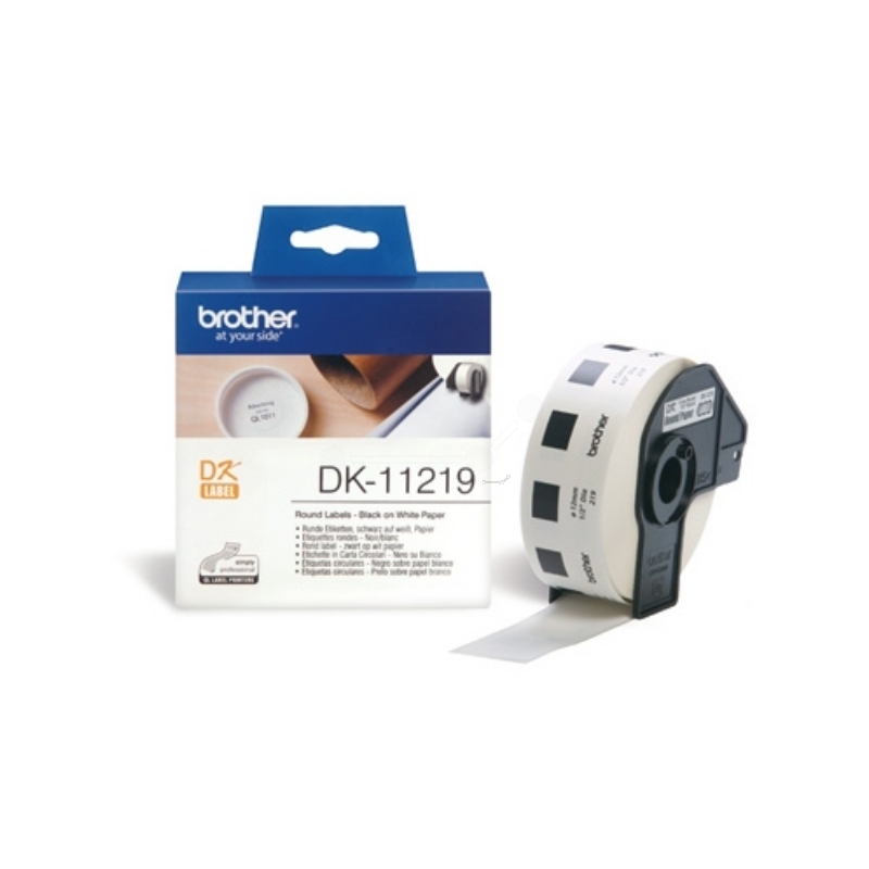 Brother P-Touch Etiketten, 12 x 12 mm, weiss