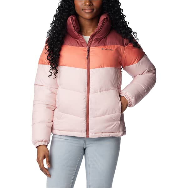 Doudoune COLUMBIA PUFFECT COLOR BLOCK JKT W DUSTY PINK/FADED PEACH/BEETROOT