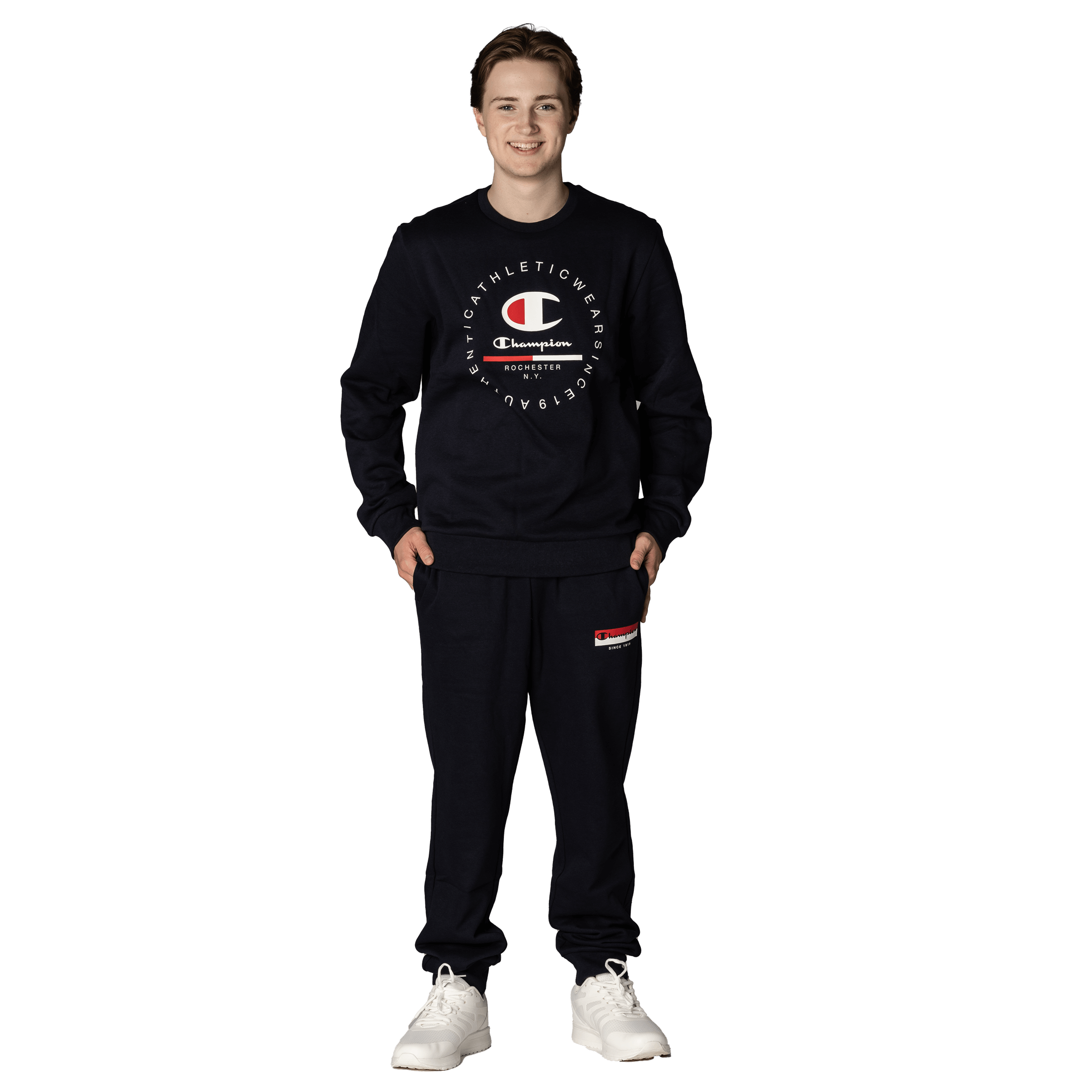 Champion Crewneck Sweatshirt - Fritid og bomull