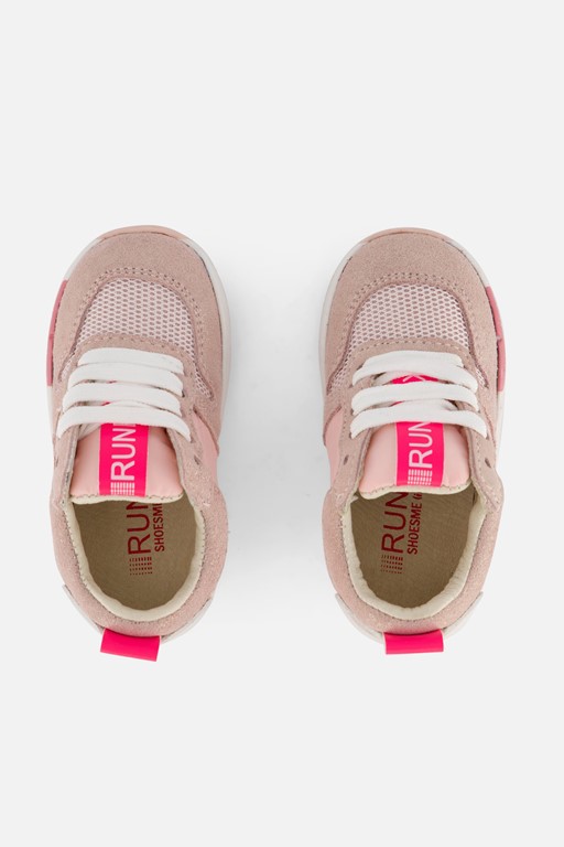 Shoesme Run Flex Sneakers roze Leer