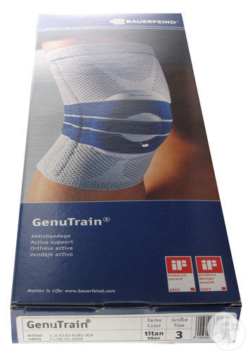 Bauerfeind GenuTrain Genouillère Titan Taille 3 Pièce 1