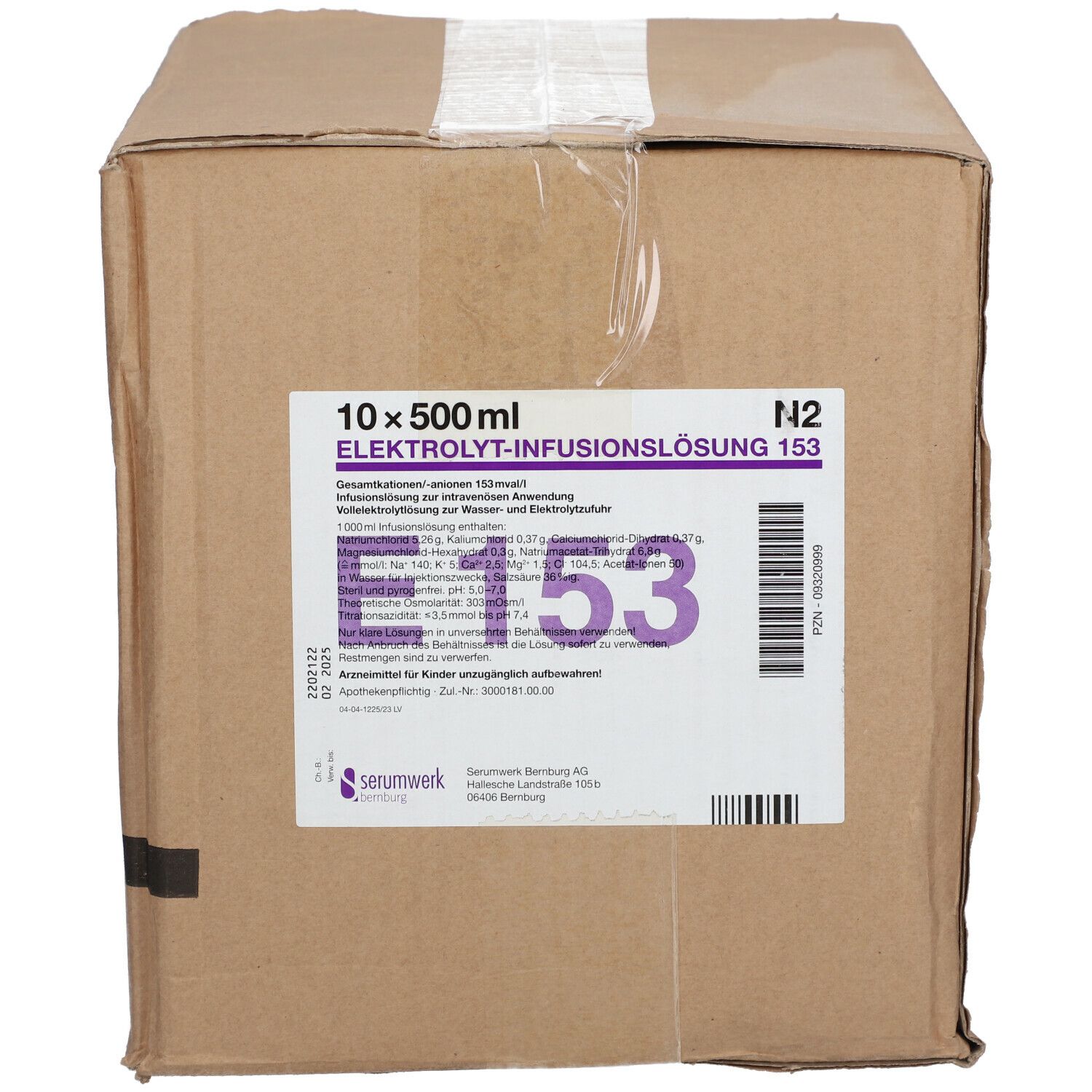 Elektrolyt-Infusionslösung 153