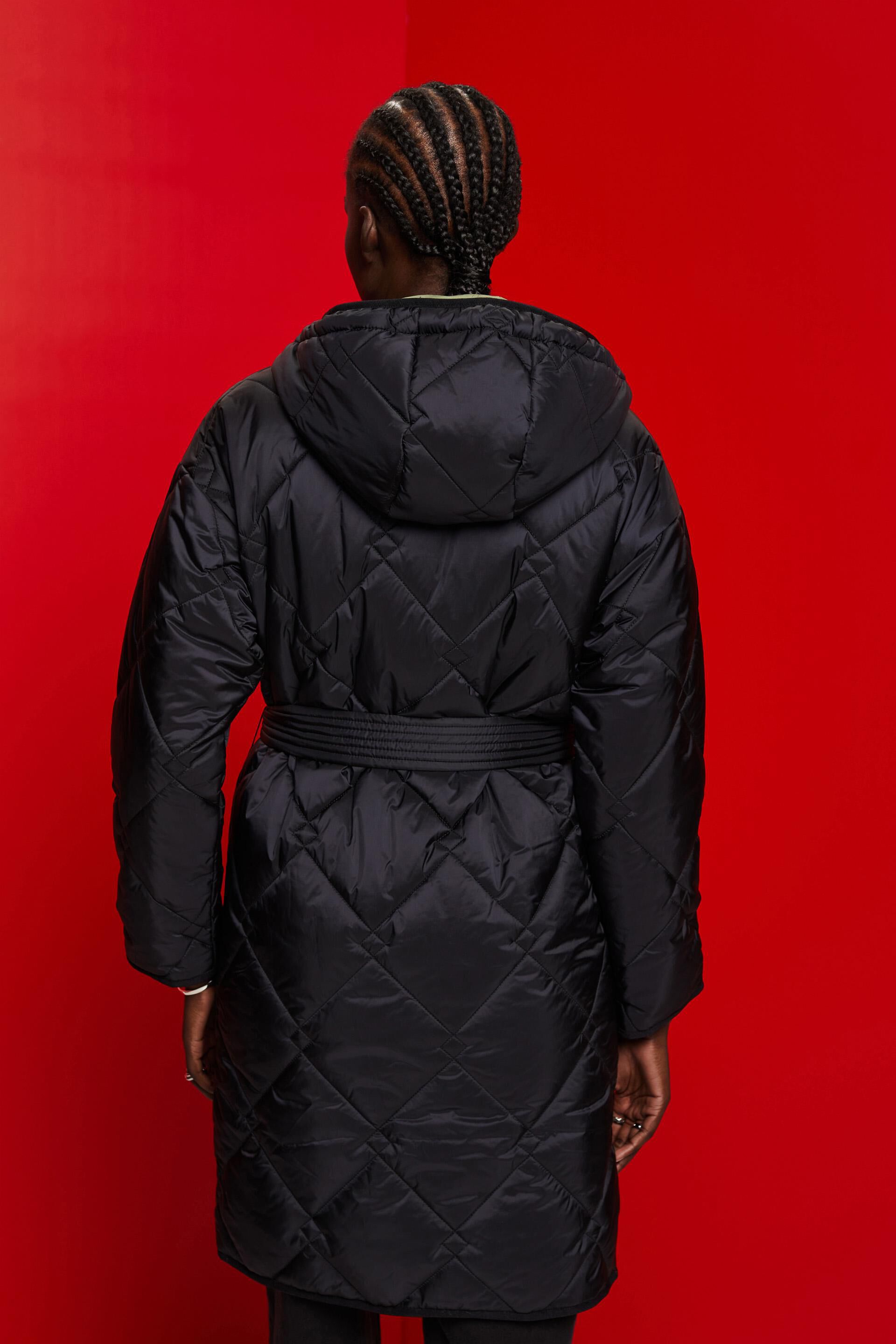 Manteau matelassé à capuche