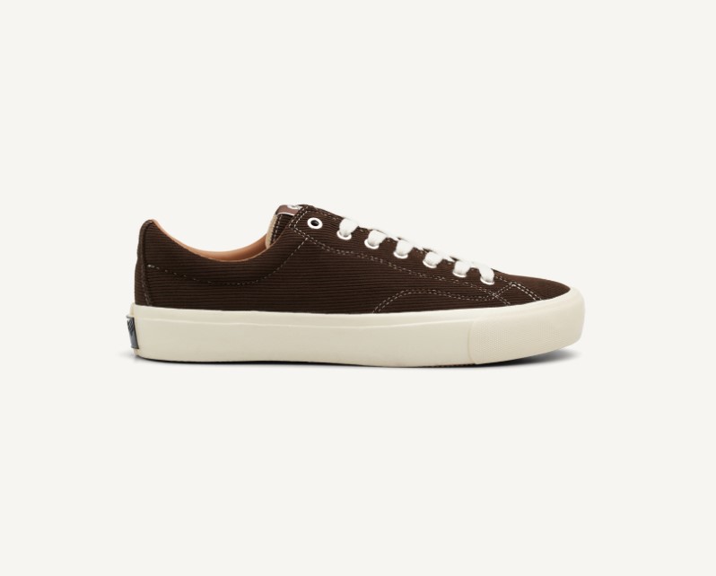 Last Resort AB VM003 Lo Cord Dark Brown White 7 US / 39 EU