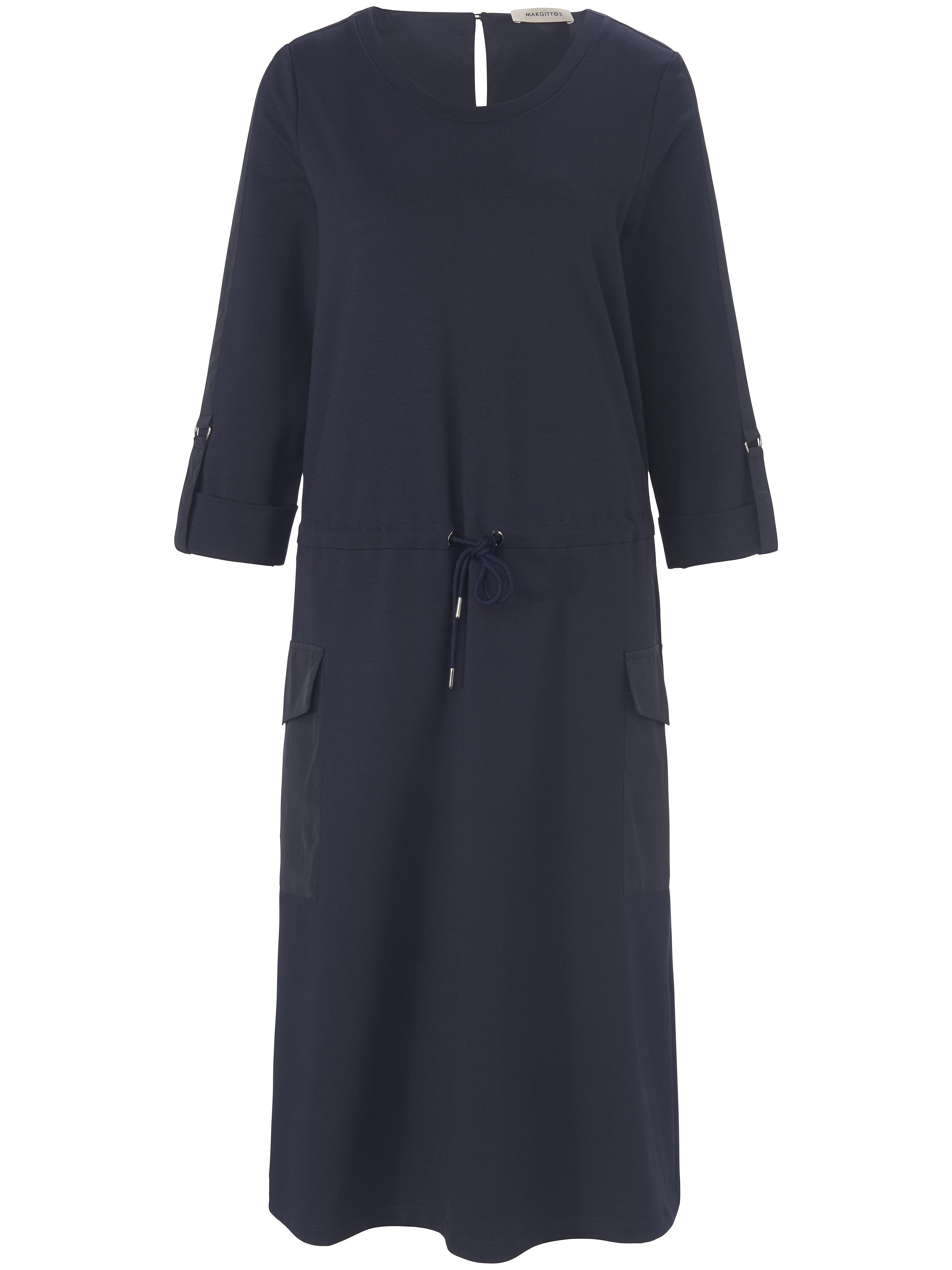 Jersey-Kleid mit 3/4-Arm