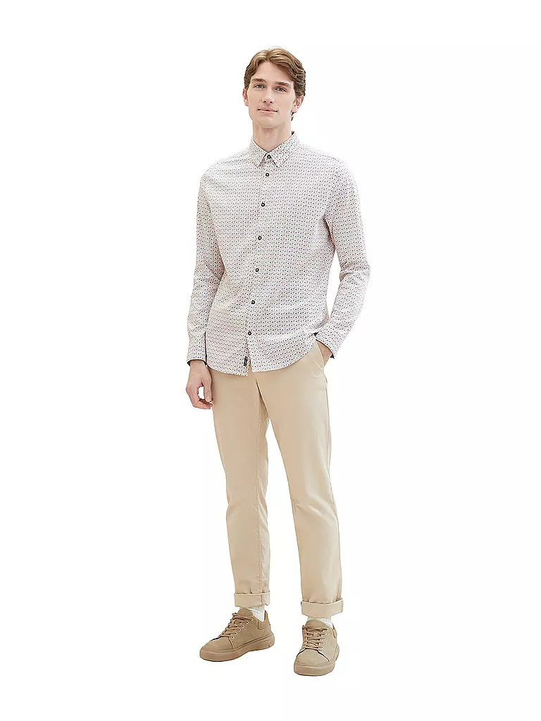 TOM TAILOR Hemd Fitted orange