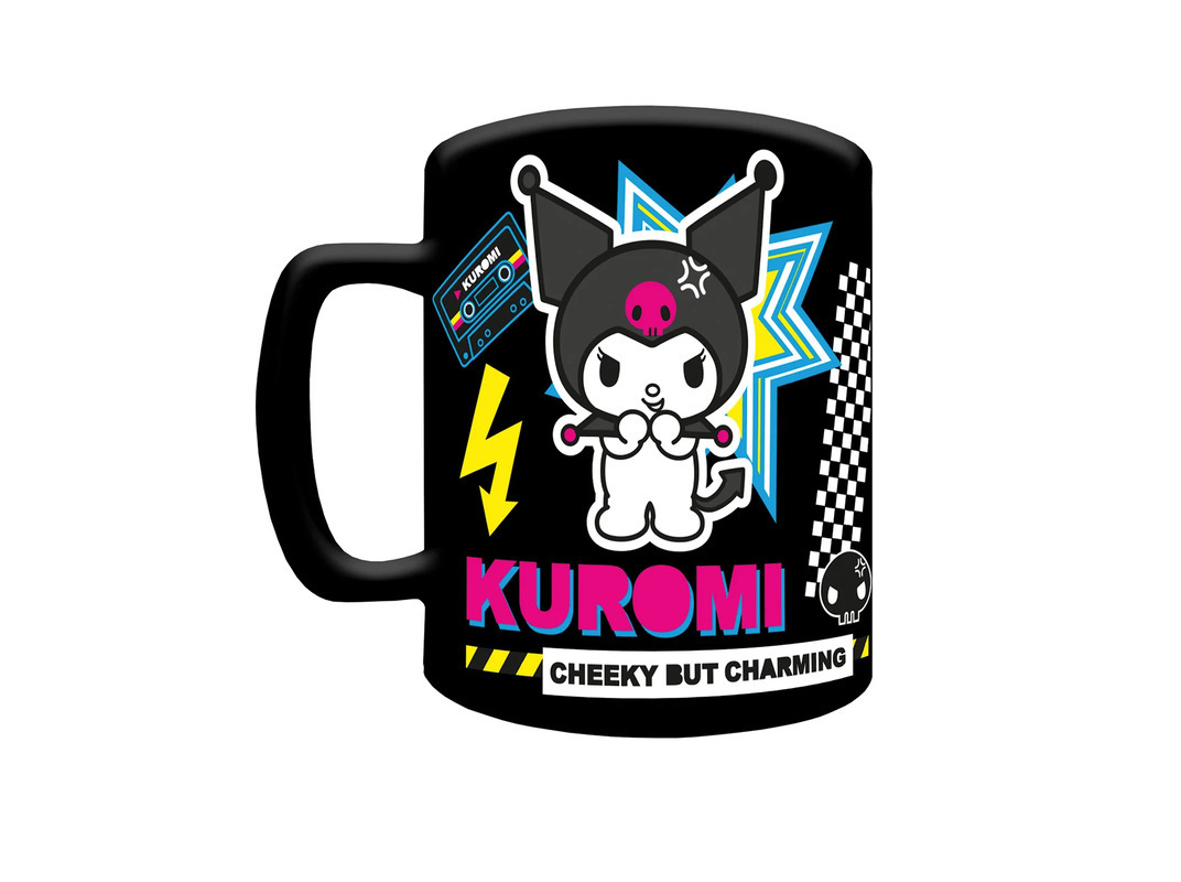 CANECA FELPUDA KUROMI