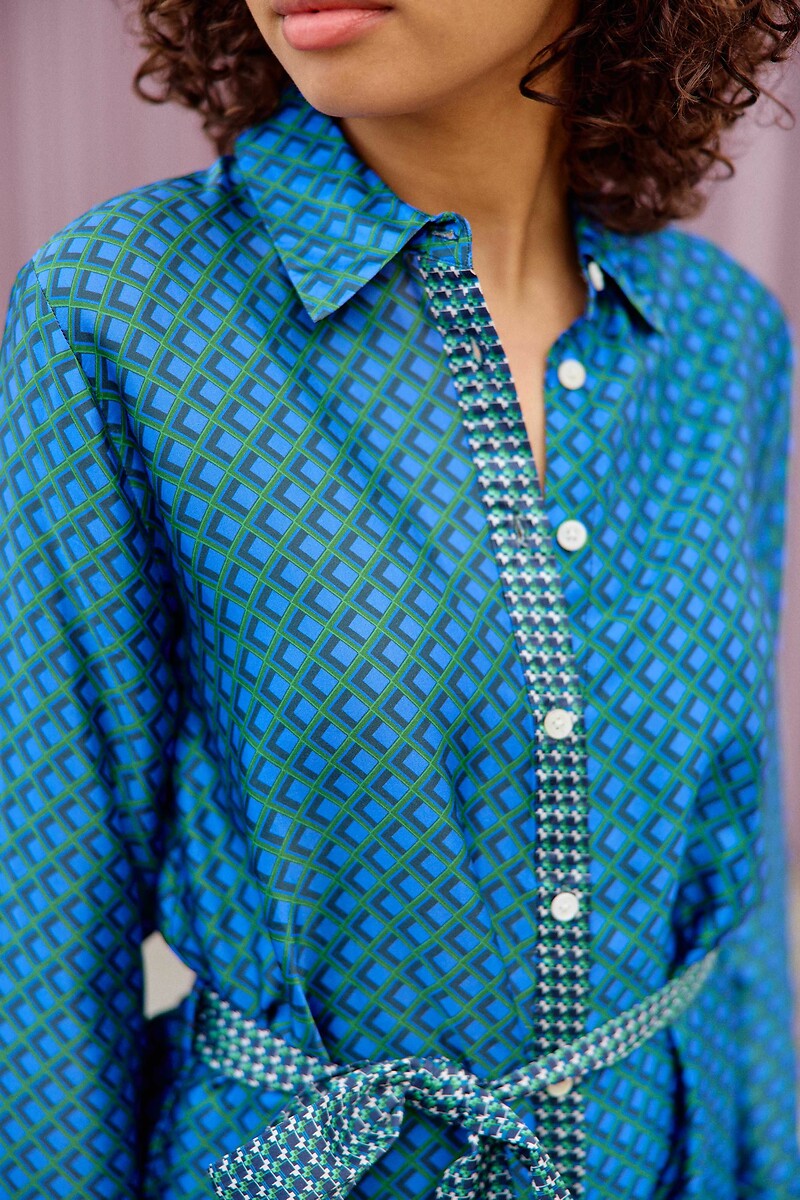 LA PETITE ETOILE<br>Vestido camisa de manga comprida ROMY