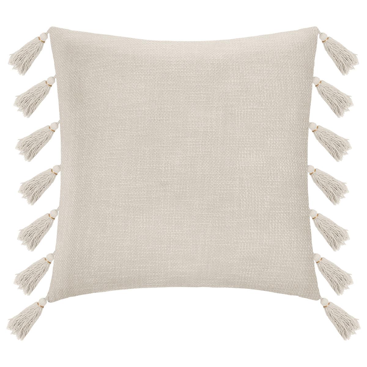 COUSSIN POMPON GYPSY IVOIRE 50X50CM