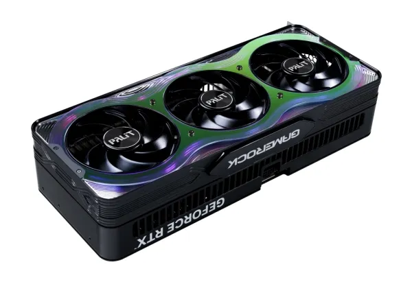 Palit GeForce RTX 5080 GameRock - Grafikkort - GeForce RTX 5080 - 16 GB GDDR7 - PCI Express 5.0 - HDMI, 3 x DisplayPort - boks