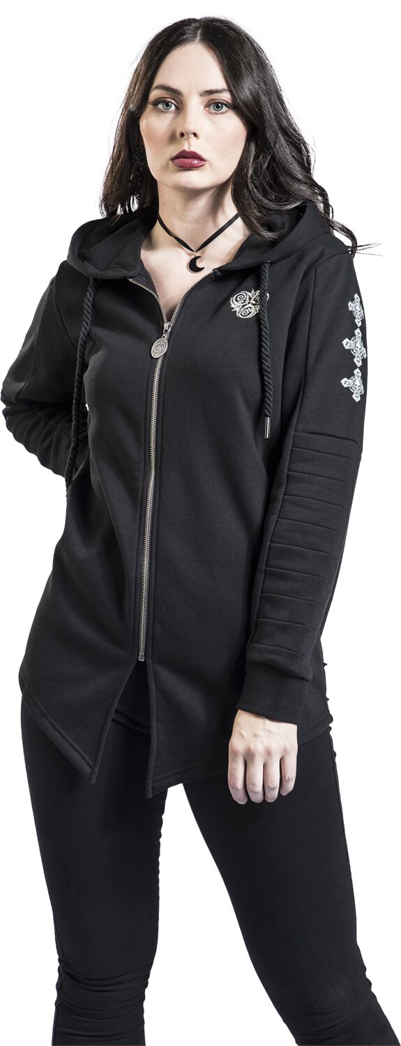 Gothicana X Anne Stokes - Veste à capuche | Gothicana by EMP Sweat-shirt zippé à capuche