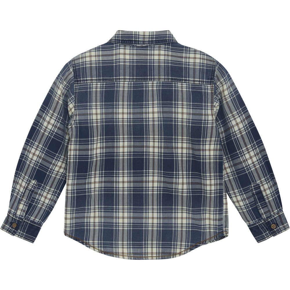 Køb Minymo China Blue Skjorte Ls Check
