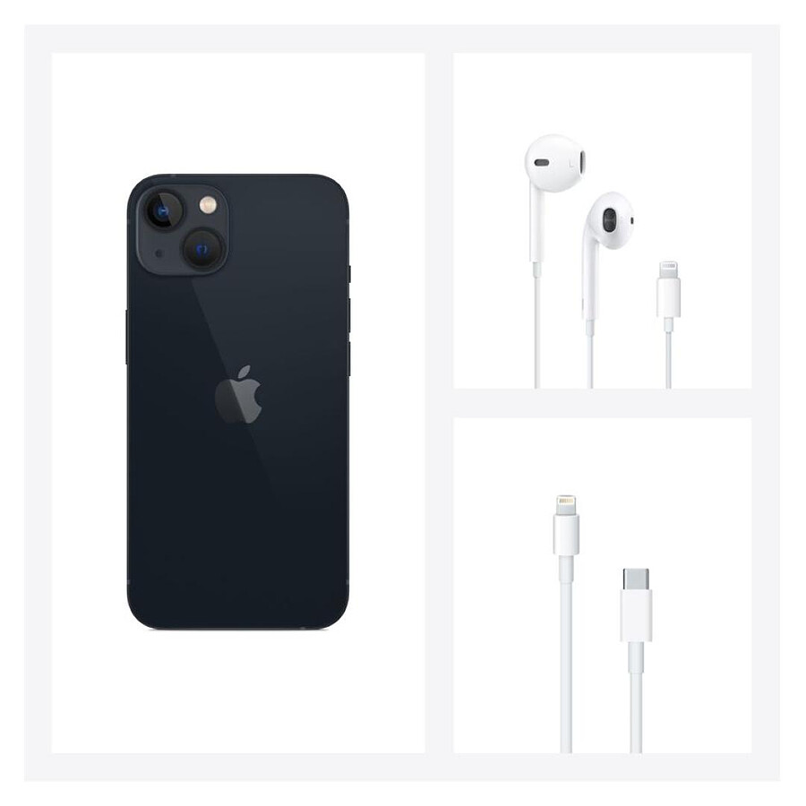 Apple iPhone 13 (Minuit) - 128 Go · Reconditionné