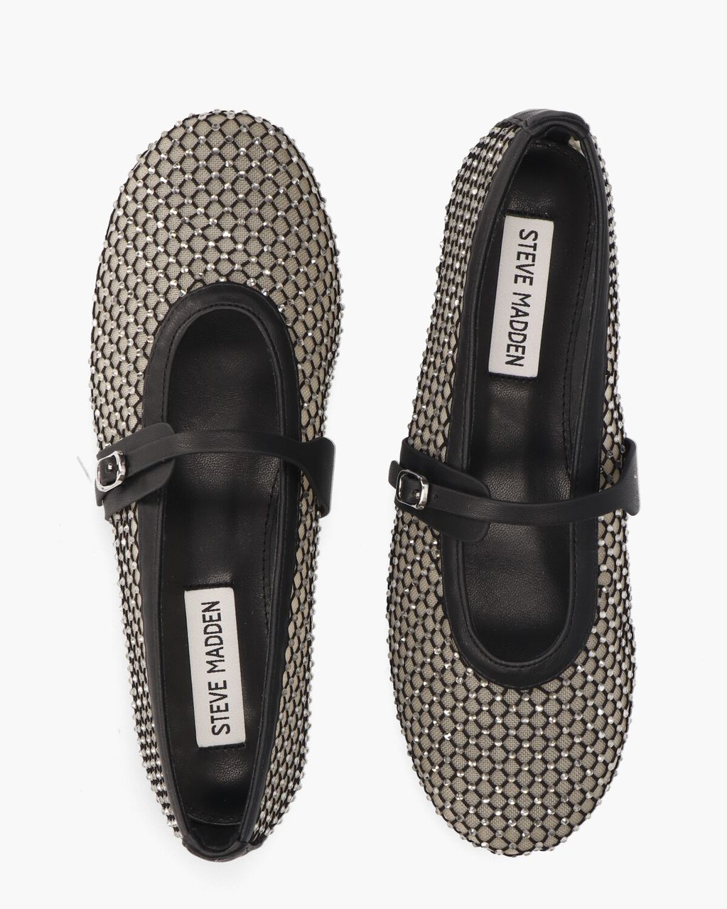 Steve Madden Rejoice-MR Flat Shoe Zwart Damesballerina's