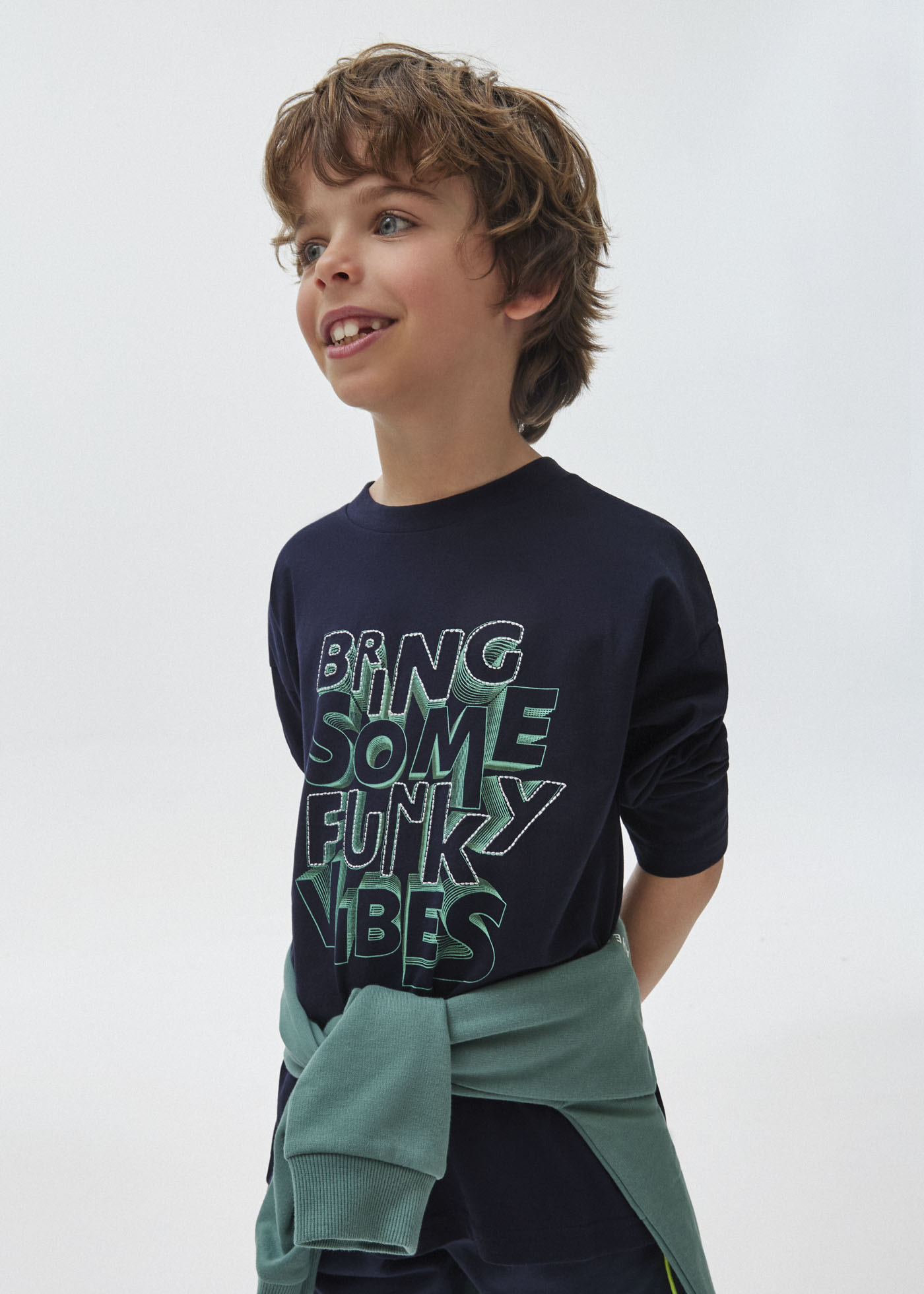 Camiseta infantil Better Cotton para skatistas