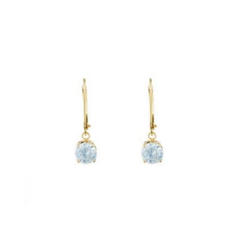 Boucles d'oreilles Or jaune  et pierres