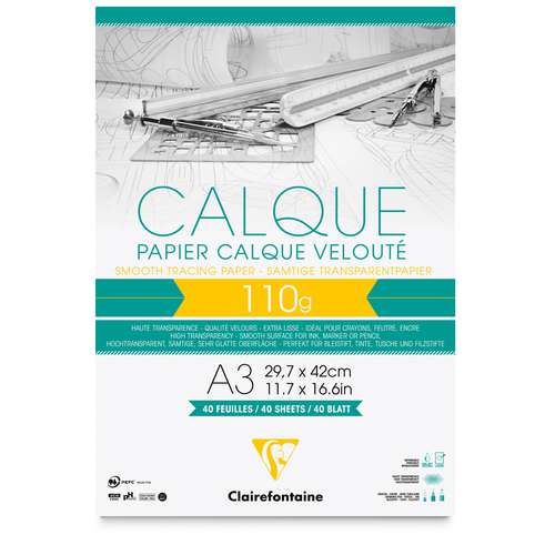 Clairefontaine Transparentpapier Calque