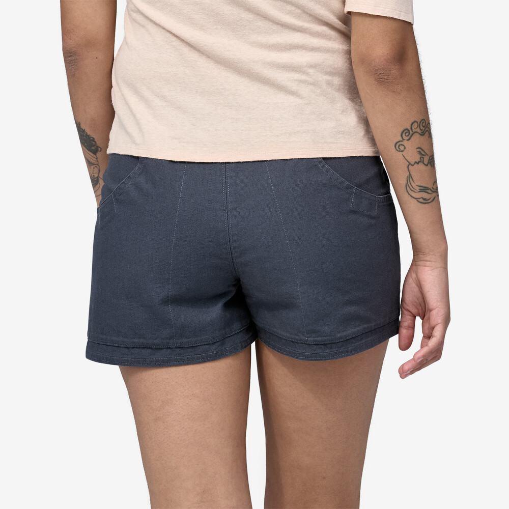 Damen-Shorts aus regenerativer, biozertifizierter Baumwolle – 3 Zoll