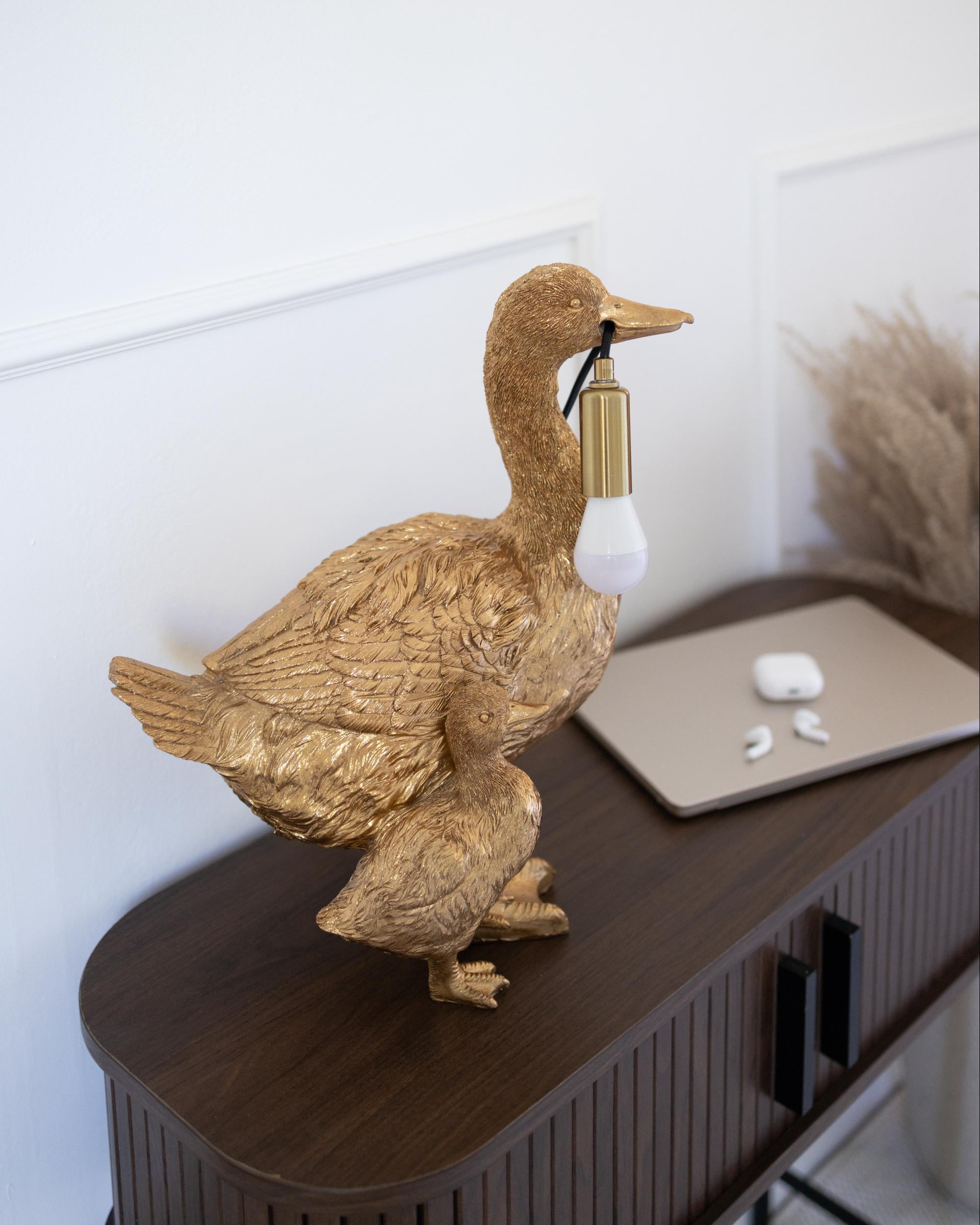 Tafellamp Eend DAFFY Goud