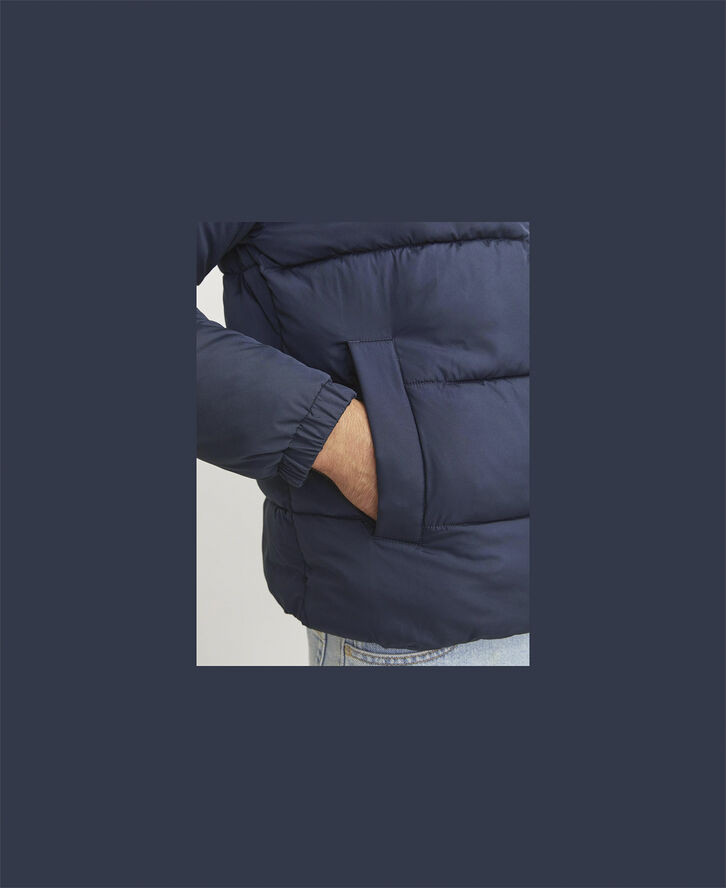 JJ-REBEL JREBREBEL LOGO PUFFER SN Blå