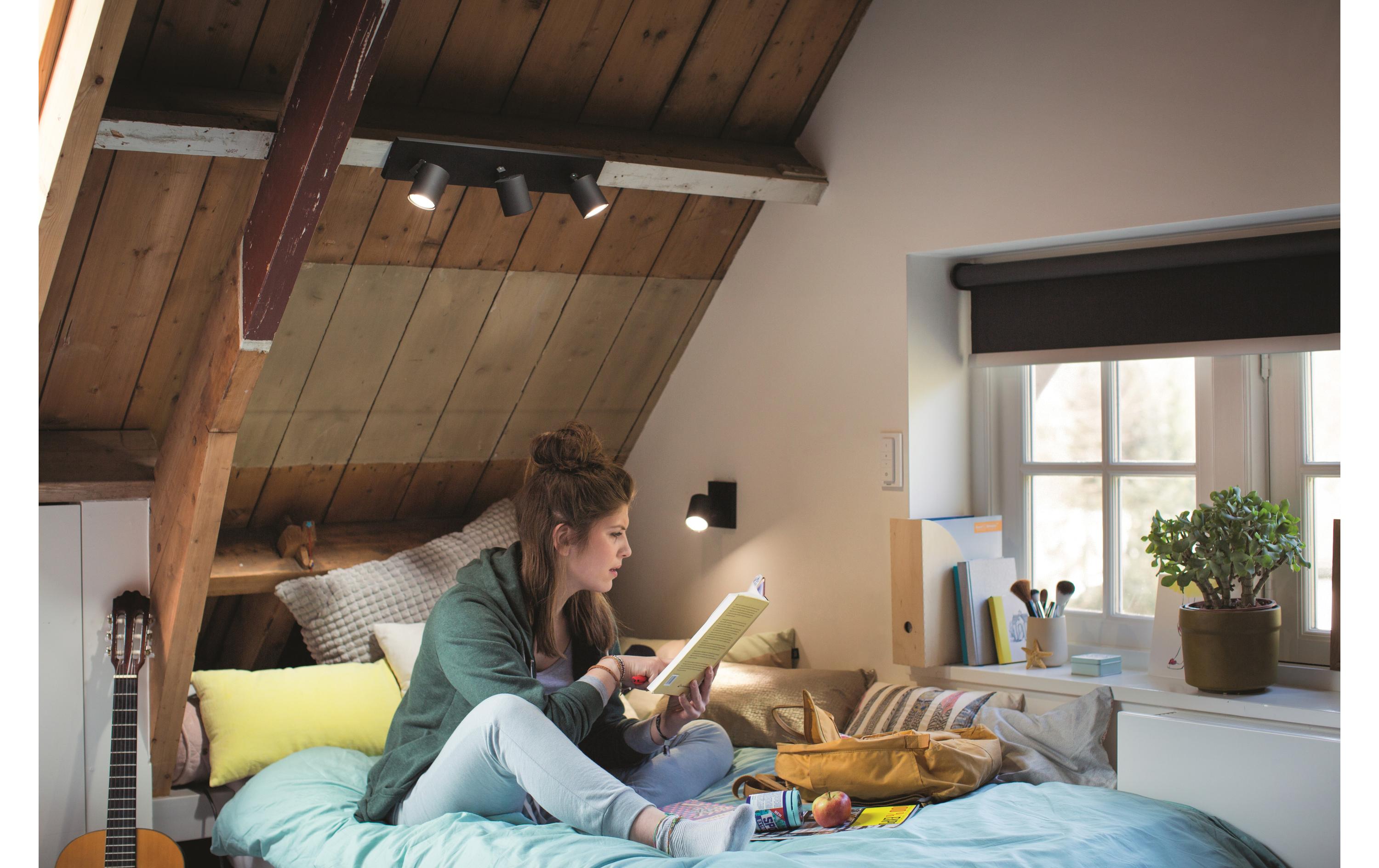 White Ambiance Runner 3er-Spot Schwarz<br>Flexibles Licht für jeden Raum
