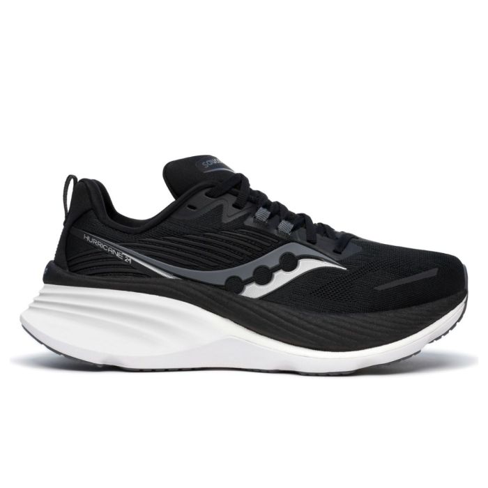 Saucony Dame Løbesko Hurricane 24 Wide Sort