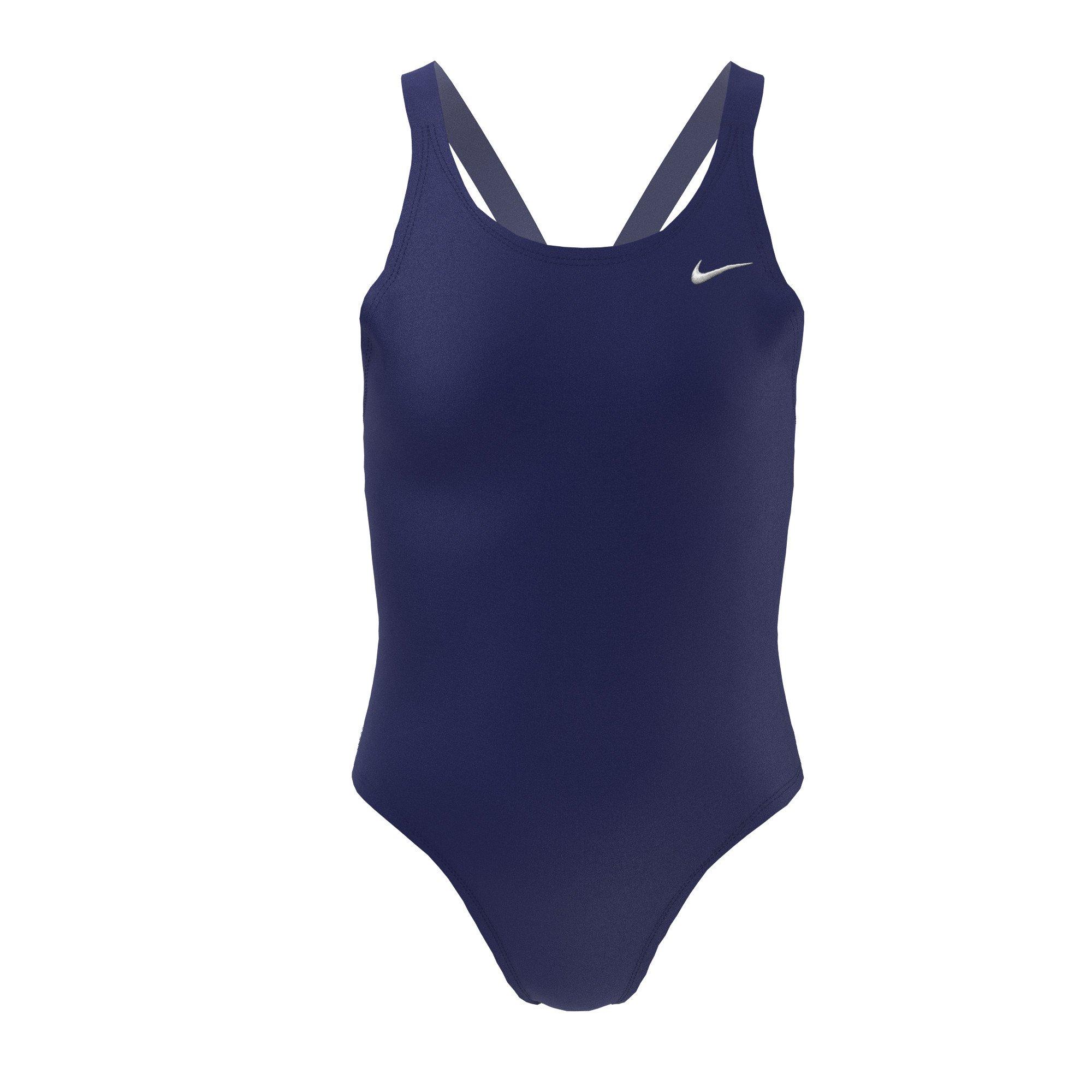 Nike Solid Swimsuit