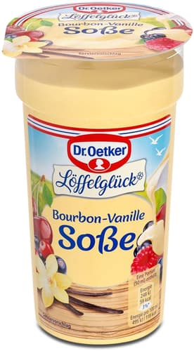Dr. Oetker Löffelglück Soße Bourbon-Vanille